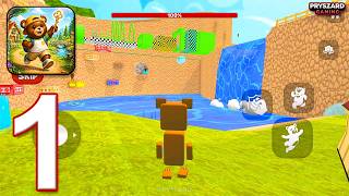 Crazy Bear: Jungle Escape - Gameplay Walkthrough Part 1 - Bear island Adventure (iOS, Android) screenshot 2