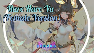 Hare Hare Ya (Female Version) Cover By Kityod