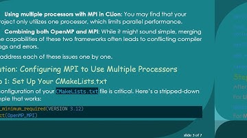 How to Import OpenMP and MPI into Your Large CLion CMake Project