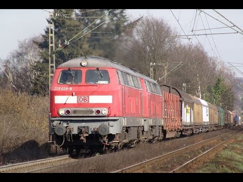2007 [SD] - The Montzen line, from Aachen, to the Belgium border - Diesels working uphill!