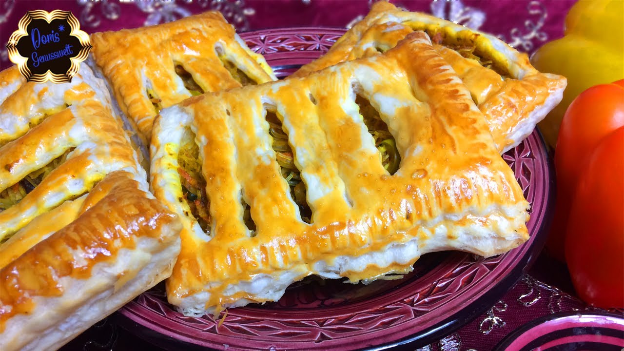 Last-minute Snack : Blätterteig herzhaft gefüllt mit Fisch ...