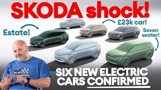Škoda Shock The Six New Electric Cars Confirmed For Production Electrifying