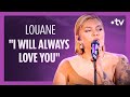 Capture de la vidéo Louane : "I Will Always Love You" - Cannes Chante Le Cinéma