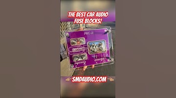 The best car audio fuse blocks you can buy for high powered sound systems!