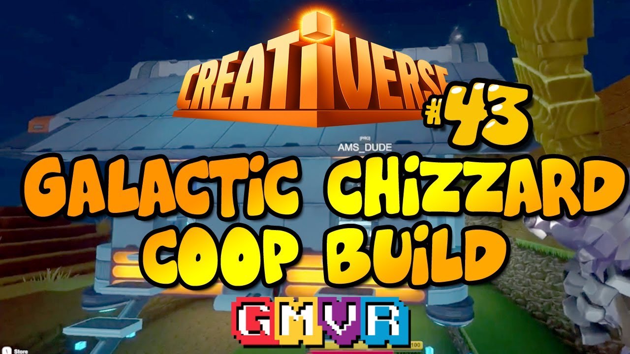 Creativerse #43 - GALACTIC CHICKEN COOP BUILD FINAL