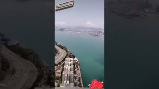 Hongkong View 66floor Morning and Night.
