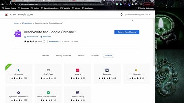 Installing Read&Write Chrome Extension