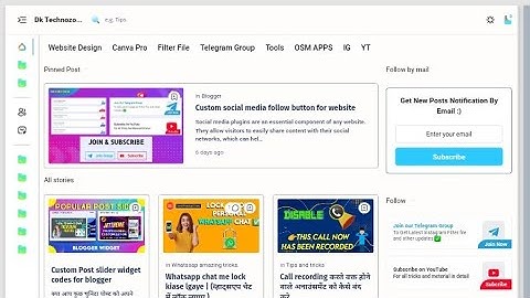 Mediun Ui 1.7 Premium Blogger Template Free Download