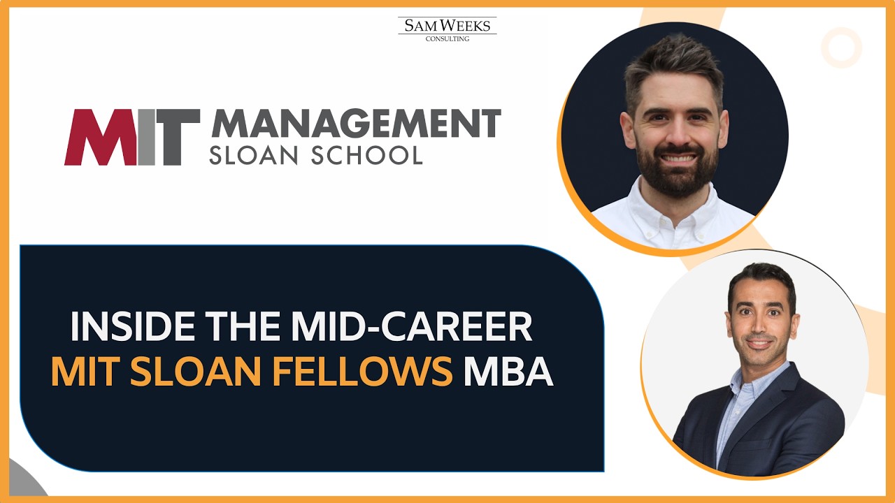 Day in the Life of MIT Sloan Fellows MBA Student: AI, Travel, and the MIT ecosystem