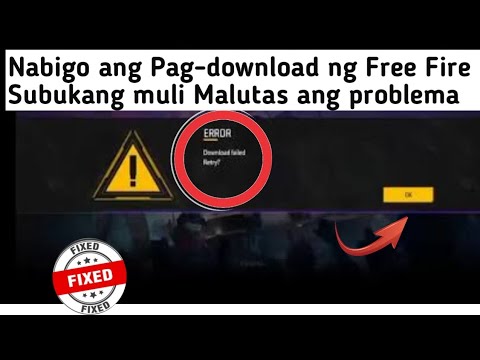 Nabigo ang pag-download ng libreng apoy na muling subukan 