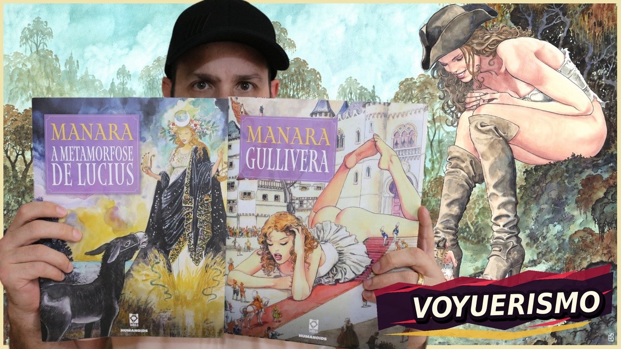 [18+] De MANARA: Gullivera e A Metamorfose de Lucius