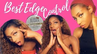 The Best Edge Control For My 4 C Hair - I Am Blessed Hands Edge Control