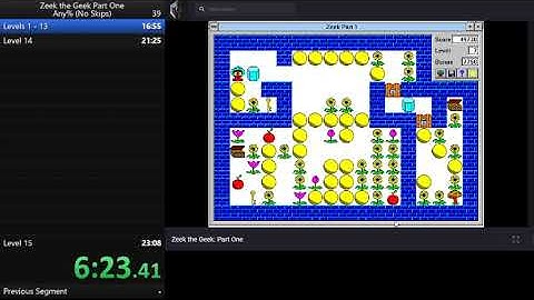 (Speedrun) Zeek the Geek: Part 1 - 23:06.600