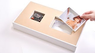 花時計フォトフレーム付き　お写真セット方法