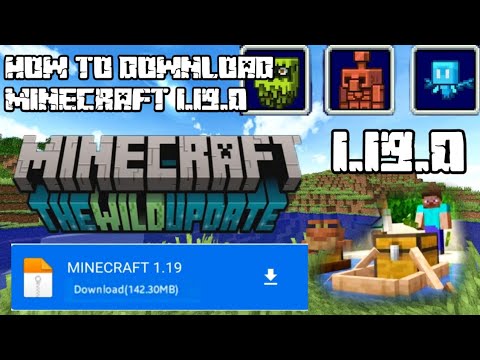 Minecraft 1.19 the WILD UPDATE - YouTube