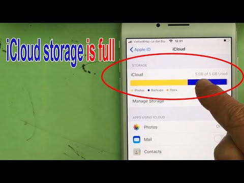 Fix iCloud storage