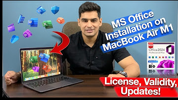 MS OFFICE Installation on MacBook Air M1. Complete Installation Process| Genuine, Lifetime Validity
