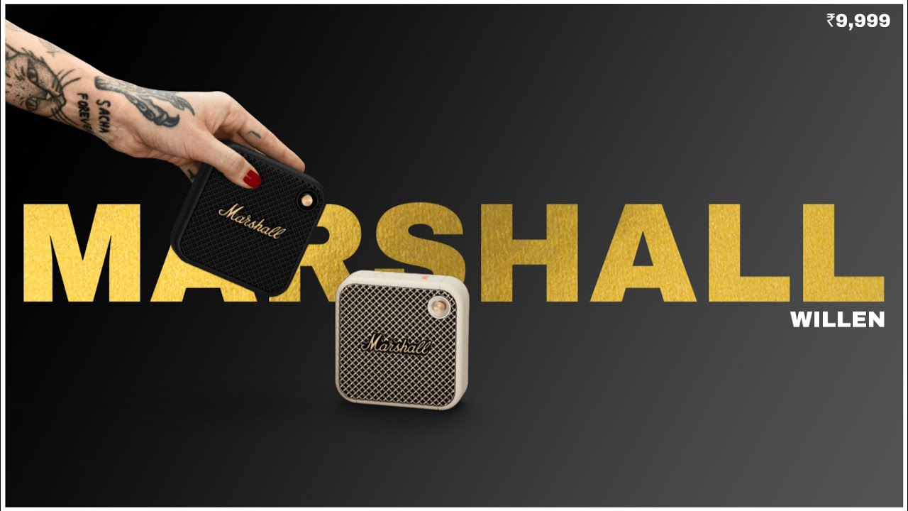 Marshall Willen Portable Bluetooth Speaker - Price & Specifications🔥🔥🔥