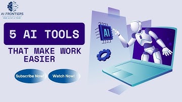 5 AI Tools That Make Work Easier – Boost Productivity in 2025!