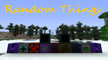 [1.6.4] Minecraft Mod Spotlight - Random Things