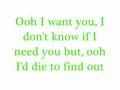 I Want You-Savage Garden with lyrics