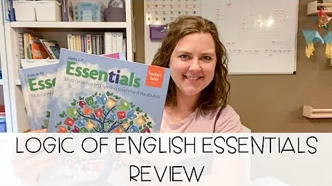 Logic of English Essentials Review | How it works, look inside a unit, and my thoughts