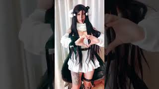 Sexy Girl In White Anime косплей cosplay beautifulgirl dance tiktok viralvideo anime egirl
