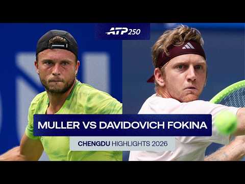 Video Alexandre Muller vs Alejandro Davidovich Fokina Highlights | Chengdu 2026 Quarter-Final