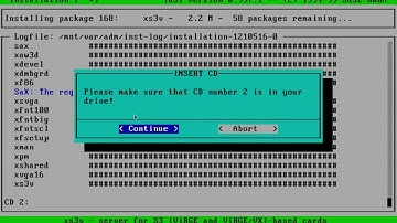 Suse Linux 6.1 installation