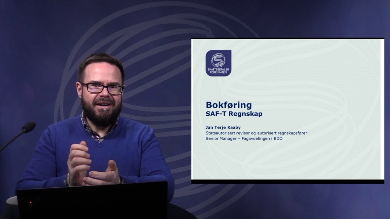 Bokføring - SAF-T Regnskap