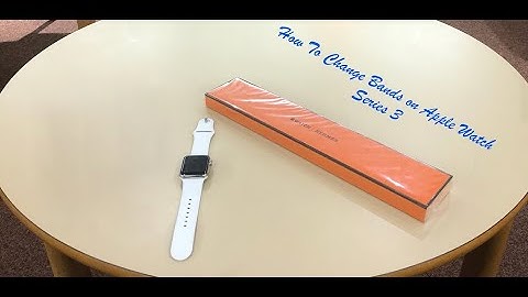 Apple Watch Hermes Strap Unboxing & install