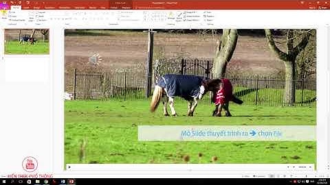 Cách đóng gói bài giảng PowerPoint.