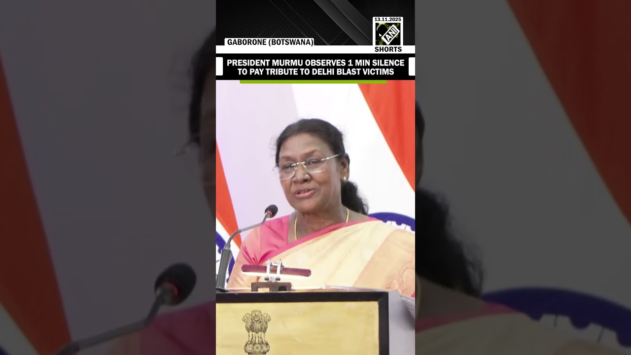 President Droupadi Murmu addresses Indian community in Botswana,pays tribute to Delhi Blast victims