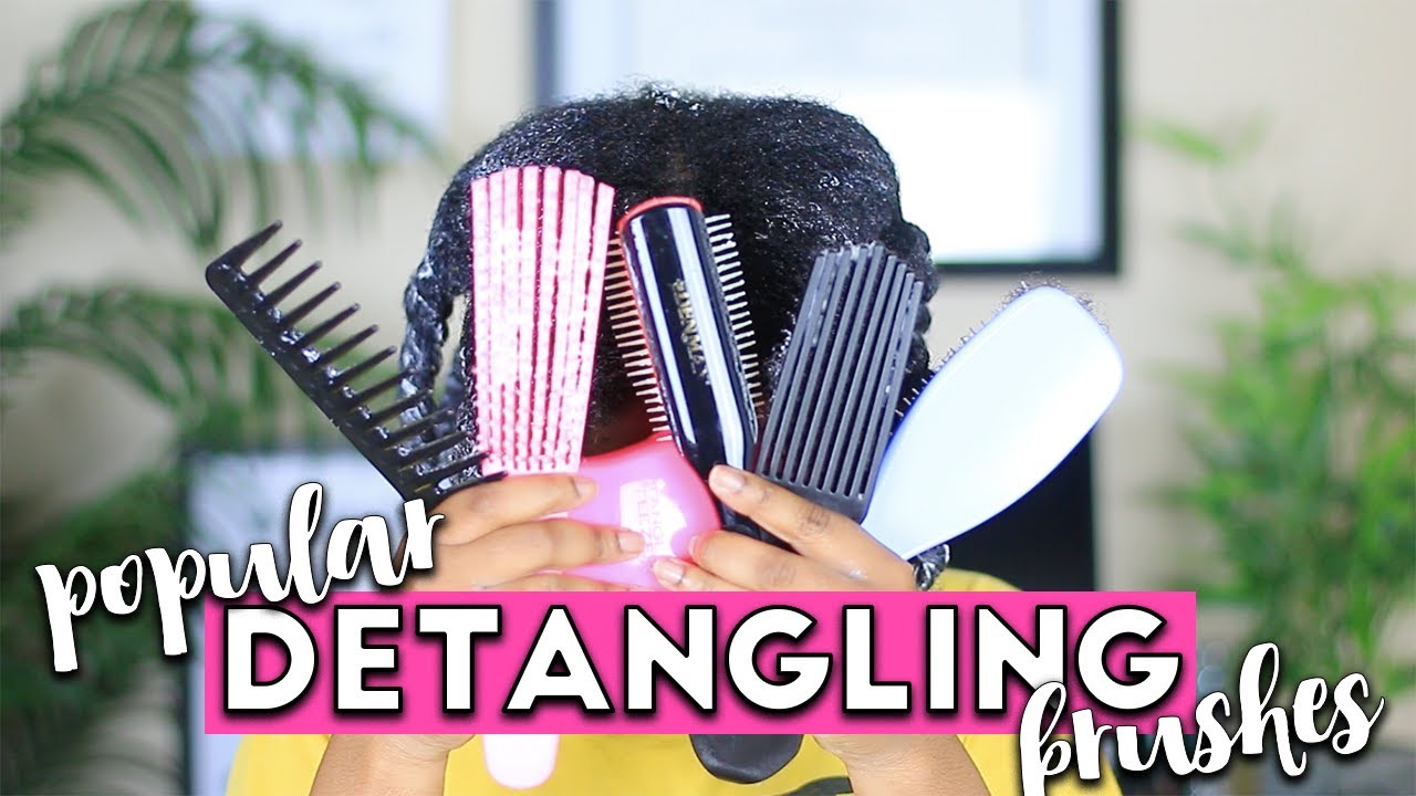 Testing Out A Bunch Of Popular Detangling Brushes On My Type 4