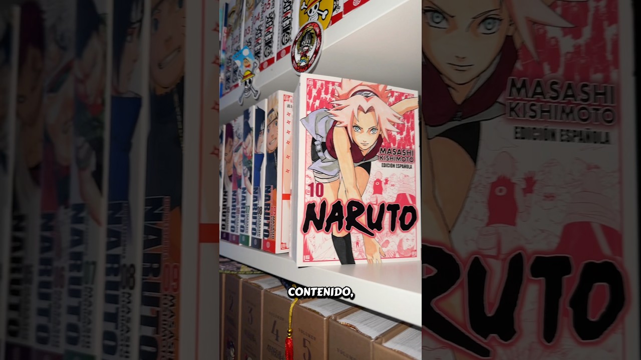 Tomo 10 edición Jump Remix de Naruto 