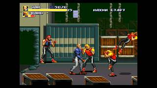 SEGA Streets of Rage 3 walkthrough. Stage 1
