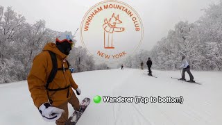 Windham Mountain Club | 🟢 Wanderer (top to bottom)  | Gopro setting test run