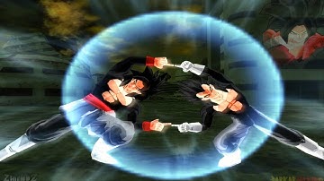 Black Goku and Black Vegeta Fusion | Black Gogeta SSJ4 | DBZ BT3 ZhiendZ