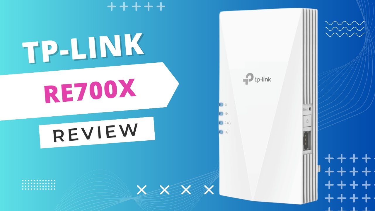 TP-Link RE700X AX3000 Mesh WiFi 6 Extender