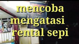 mencoba mengatasi rental ps sepi