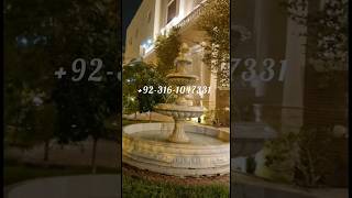 Installing a GORGEOUS Tiered Fountain idea! ⛲🥰 💚 // Garden Answer #waterfountain #garden #shorts