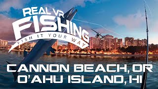 Real VR Fishing - US West DLC - Cannon Beach, O'ahu Island