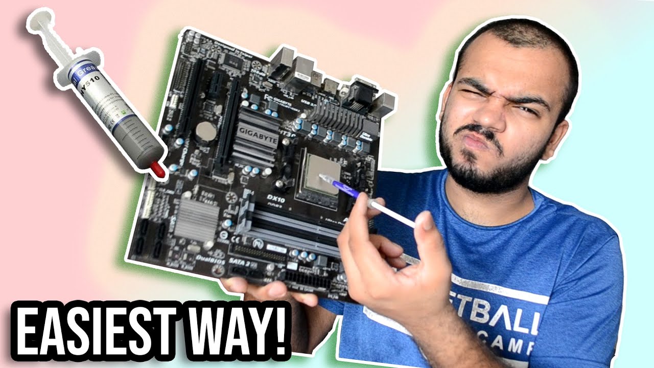 [Hindi] How to Apply and Remove thermal paste from CPU, GPU? - YouTube