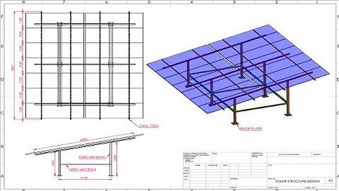#Solar structure design how to design solidworks design for panel structure solar structure design#