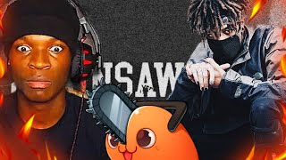 THIS IS..... scarlxrd - CHAIN$AW [Prod. NIGHT GRIND] Reaction