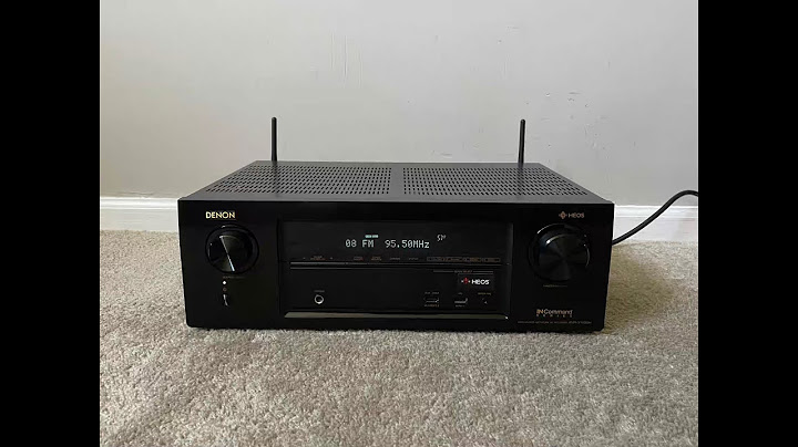 Denon avr x1400h av receiver review