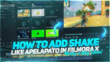 How To Add Shake Effect In Overall Montage | Filmora X PC Tutorial For Beginners | P.T world