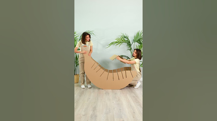 Cozy and unique DIY cardboard lounge chair!