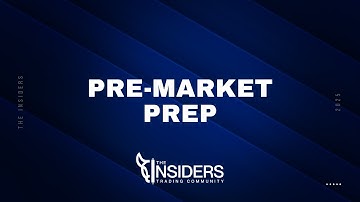 🔴 [LIVE] PRE-MARKET LIVE STREAM - We