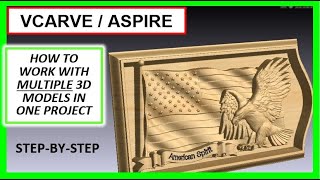 How To Do 3D Projects Tutorial w/ Vectric Vcarve & Aspire [For CNC Routers]  Garrett Fromme